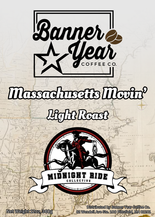 The Midnight Ride Massachusetts Movin' (Light Roast)